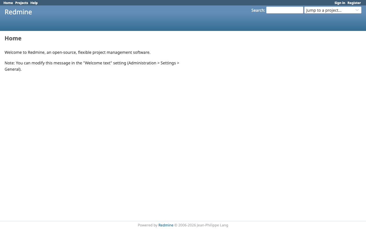 redmine screenshot